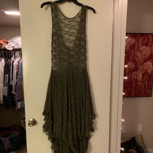 Free People Lace Maxi Dress Medium